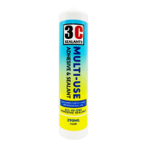 3C Sealants Multi-Use Adhesive & Sealant Clear