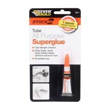 Everbuild Stick 2 Tube All Purpose Superglue