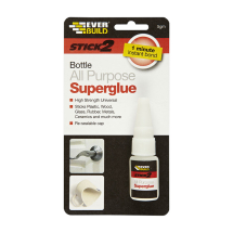 Everbuild Stick 2 Bottle All Purpose Superglue
