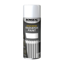 Ronseal Quick Drying Radiator Spray Paint Gloss