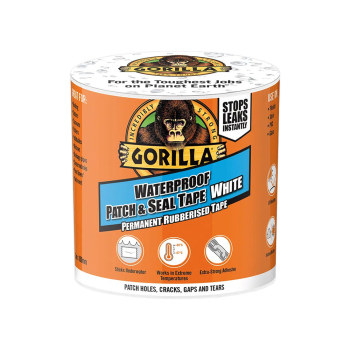 Gorilla Glue UK Gorilla Waterproof Patch & Seal Tape White