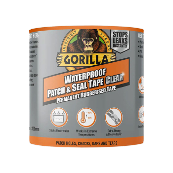 Gorilla Glue UK Gorilla Waterproof Patch & Seal Tape Clear