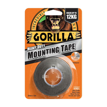 Gorilla Glue UK Gorilla Mounting Tape Black