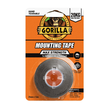 Gorilla Glue UK Gorilla Max Strength Indoor Mounting Tape