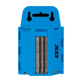 OX Tools Pro Heavy-Duty Blades & Dispenser (Pack of 100)