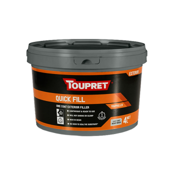 Toupret Quick Fill Exterior Touprelex (Ready Mixed) 4kg